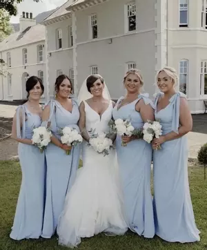 Duck egg green bridesmaid dresses clearance